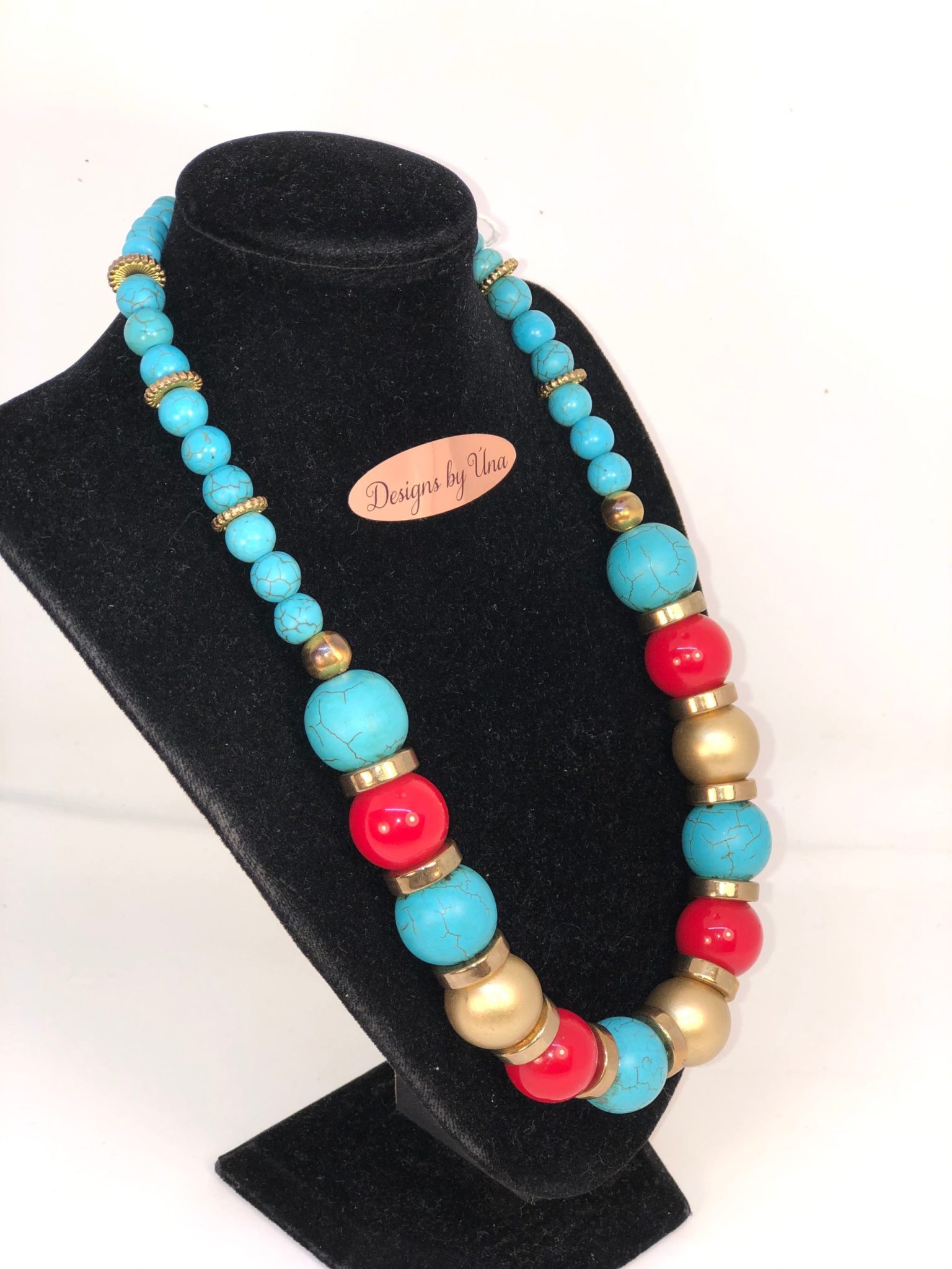 Gorgeous African Style Necklace.